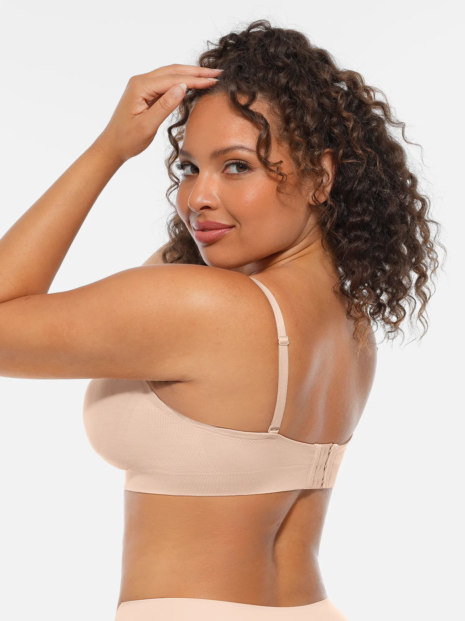 Seamless Strapless Anti-Slip Removable Pads Bra - Image 27