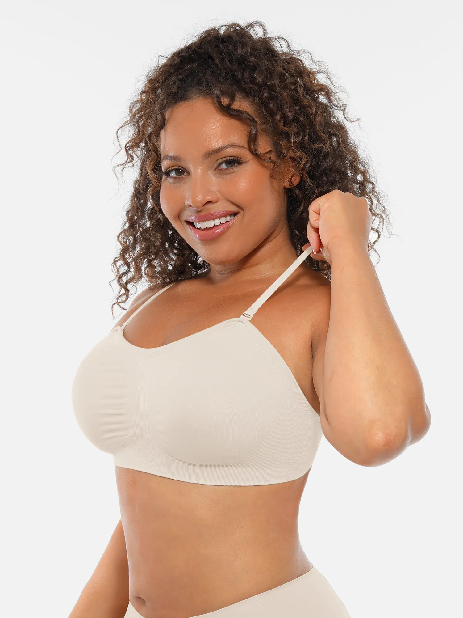 Seamless Strapless Anti-Slip Removable Pads Bra - Image 5