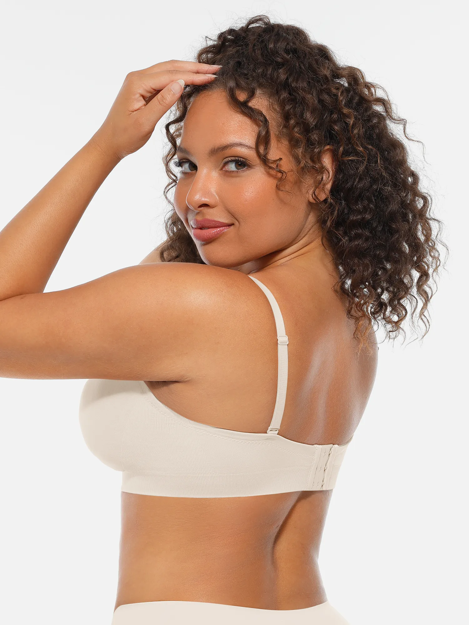 Seamless Strapless Anti-Slip Removable Pads Bra - Image 6