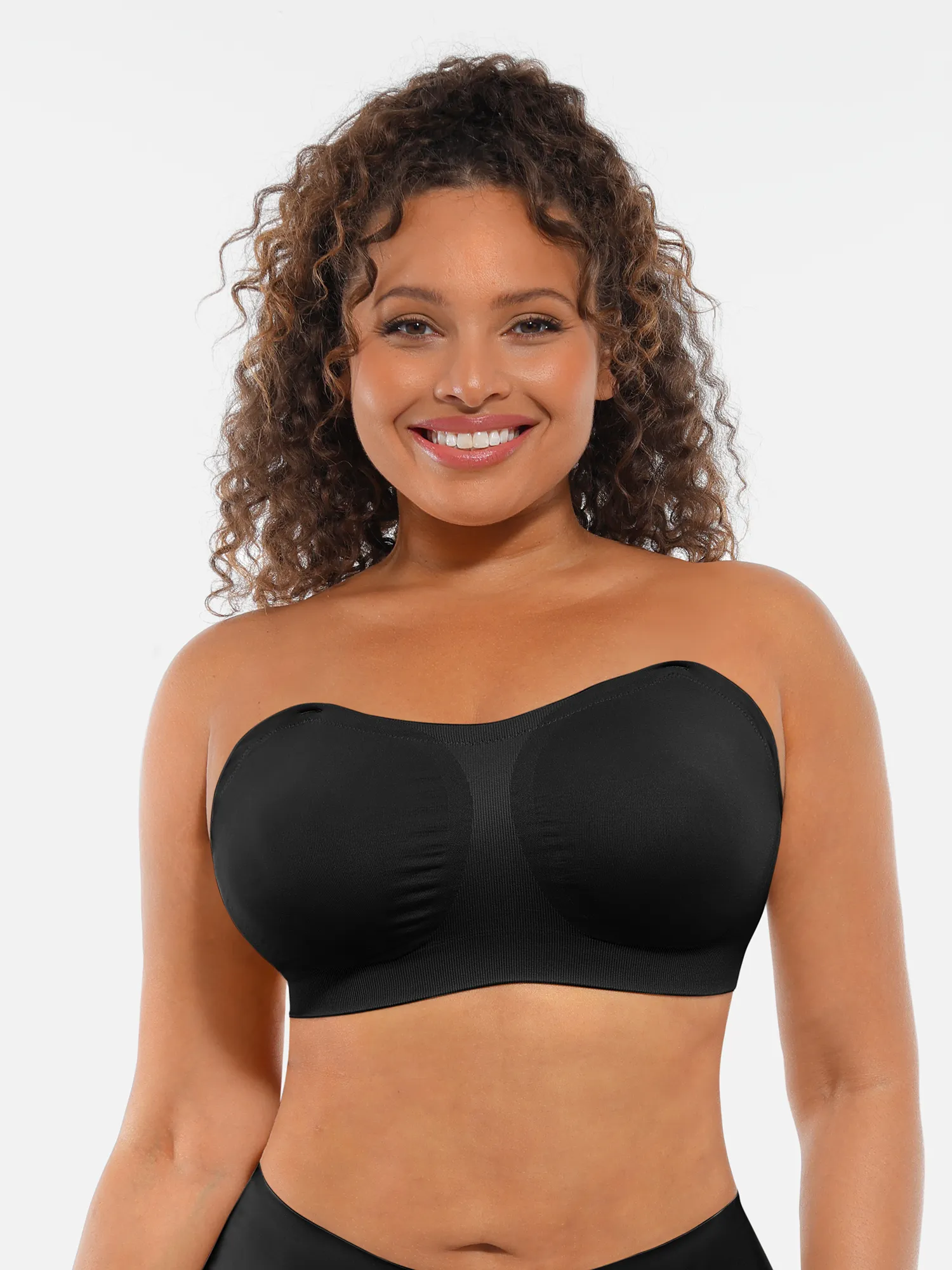 Seamless Strapless Anti-Slip Removable Pads Bra - Image 8
