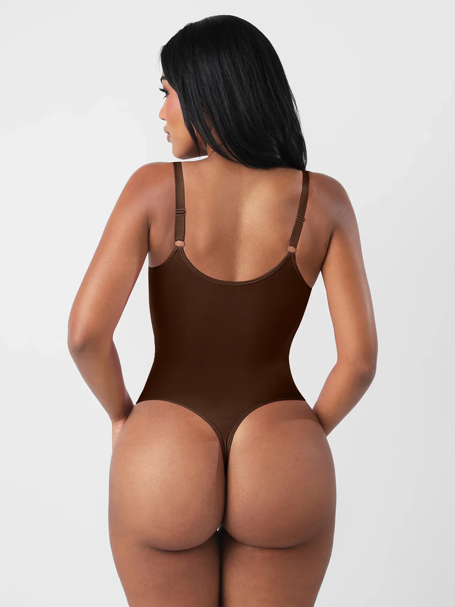 Seamless Tummy Control Zipper Bodysuit - Image 27