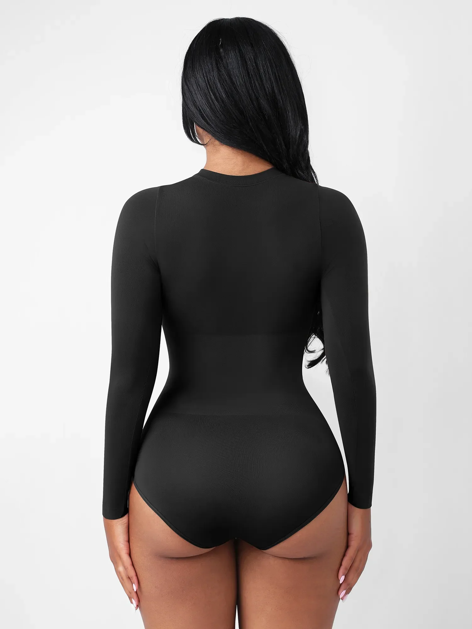 Seamless Ultra-Soft Crew Neck Bodysuit - Image 36