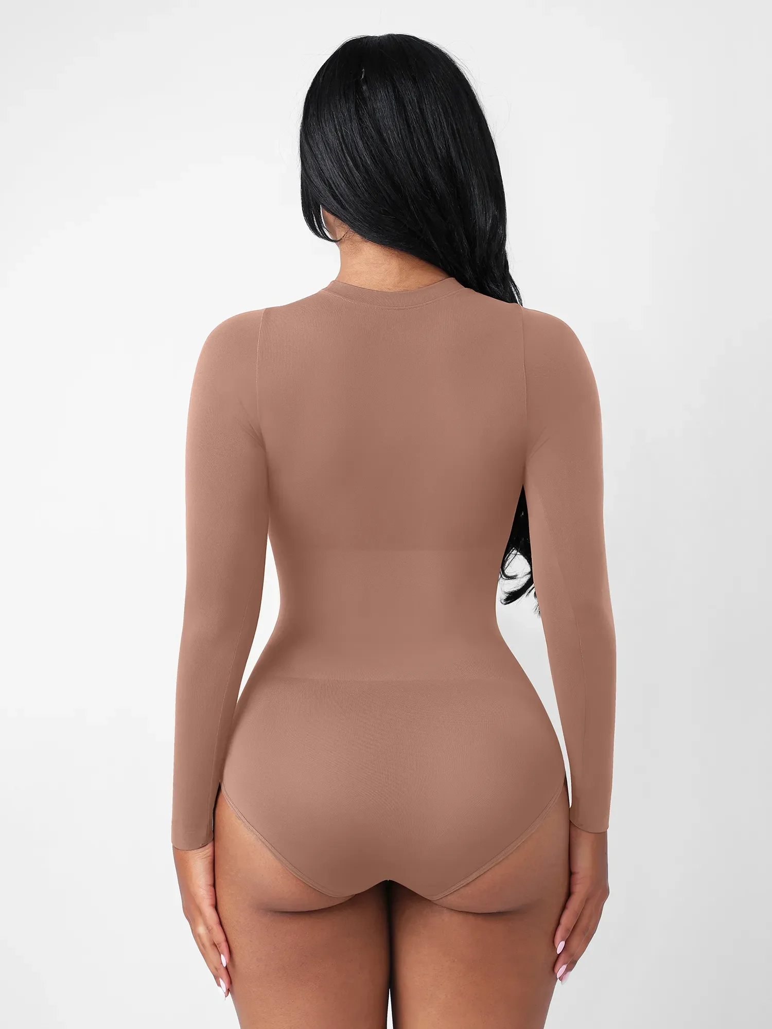 Seamless Ultra-Soft Crew Neck Bodysuit - Image 47