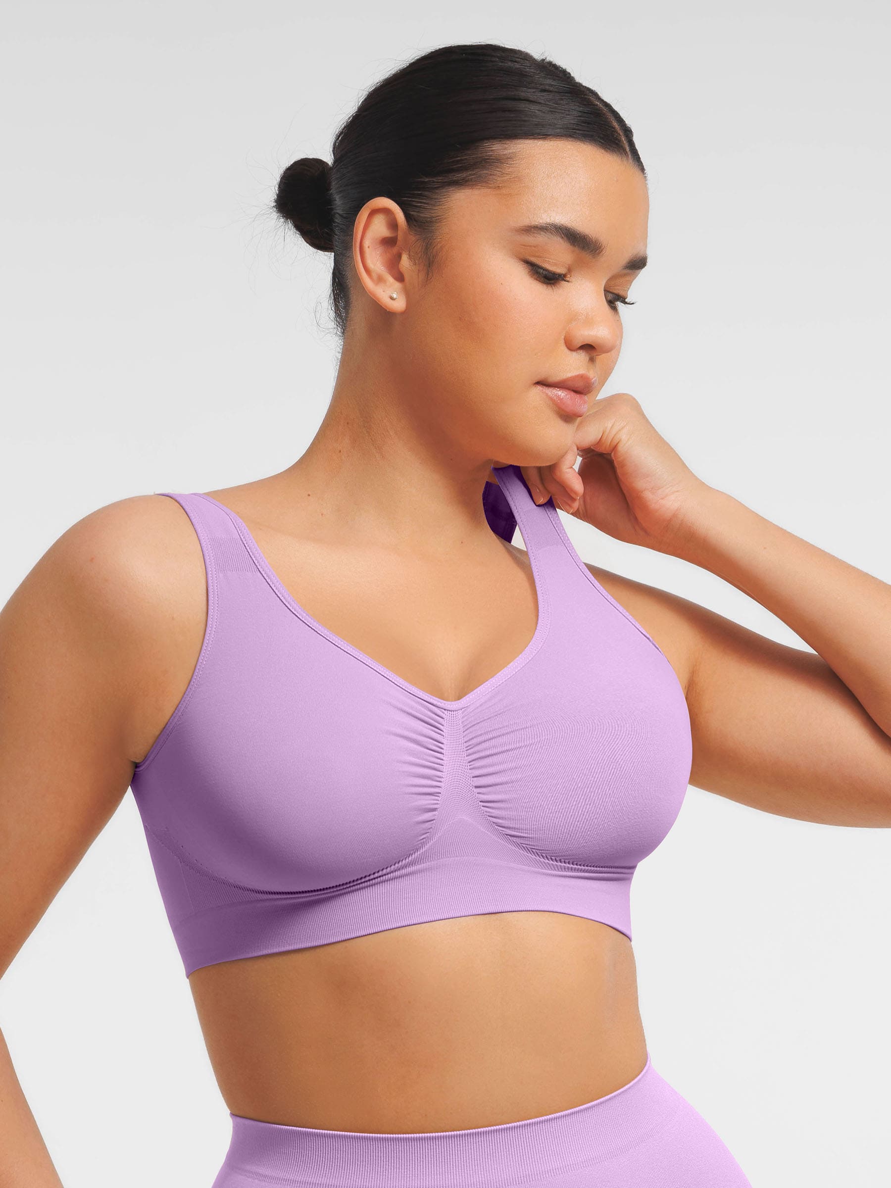 Seamless Wide Straps Everyday Bra - Image 81