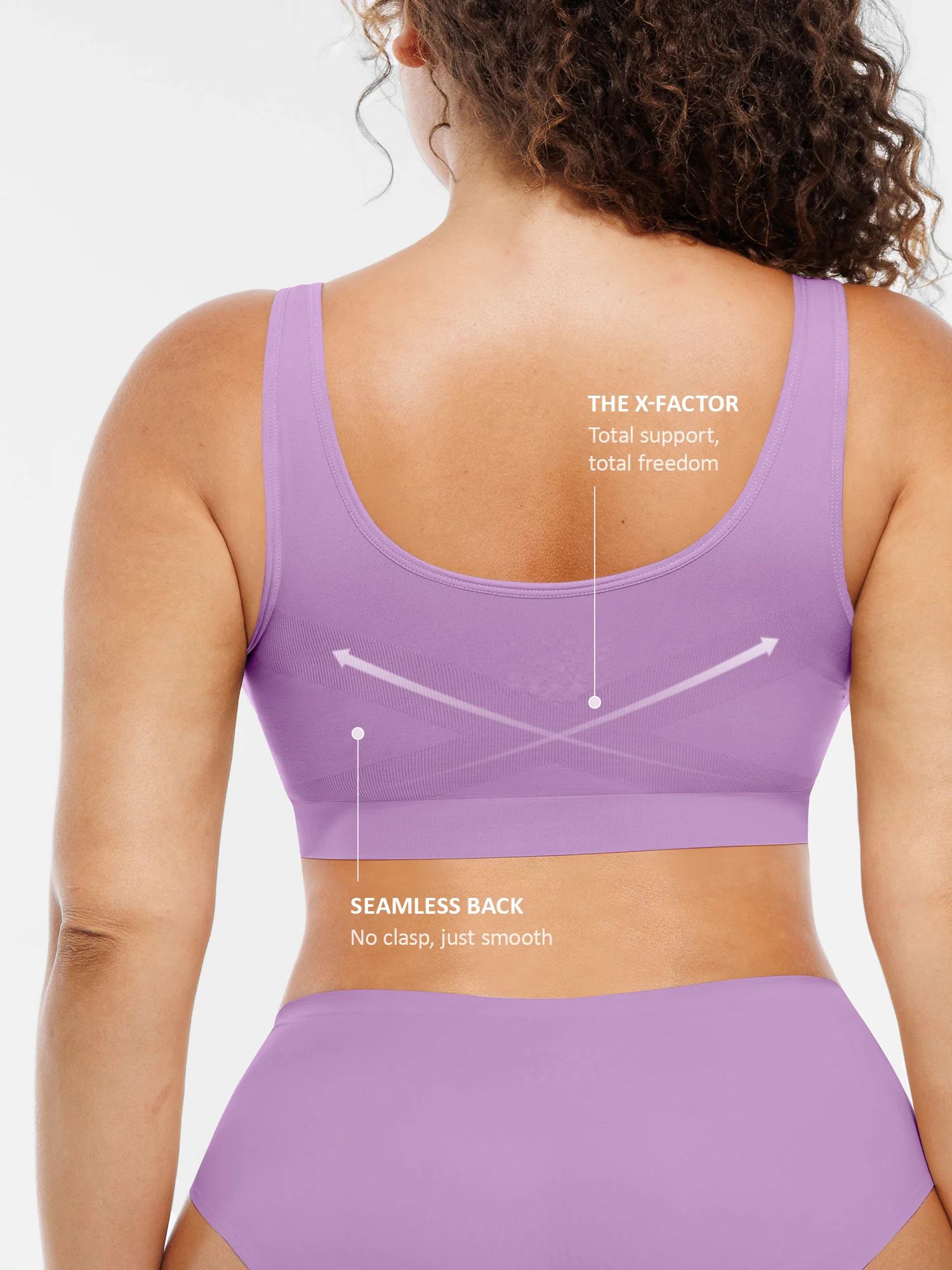 Seamless Wide Straps Everyday Bra - Image 86