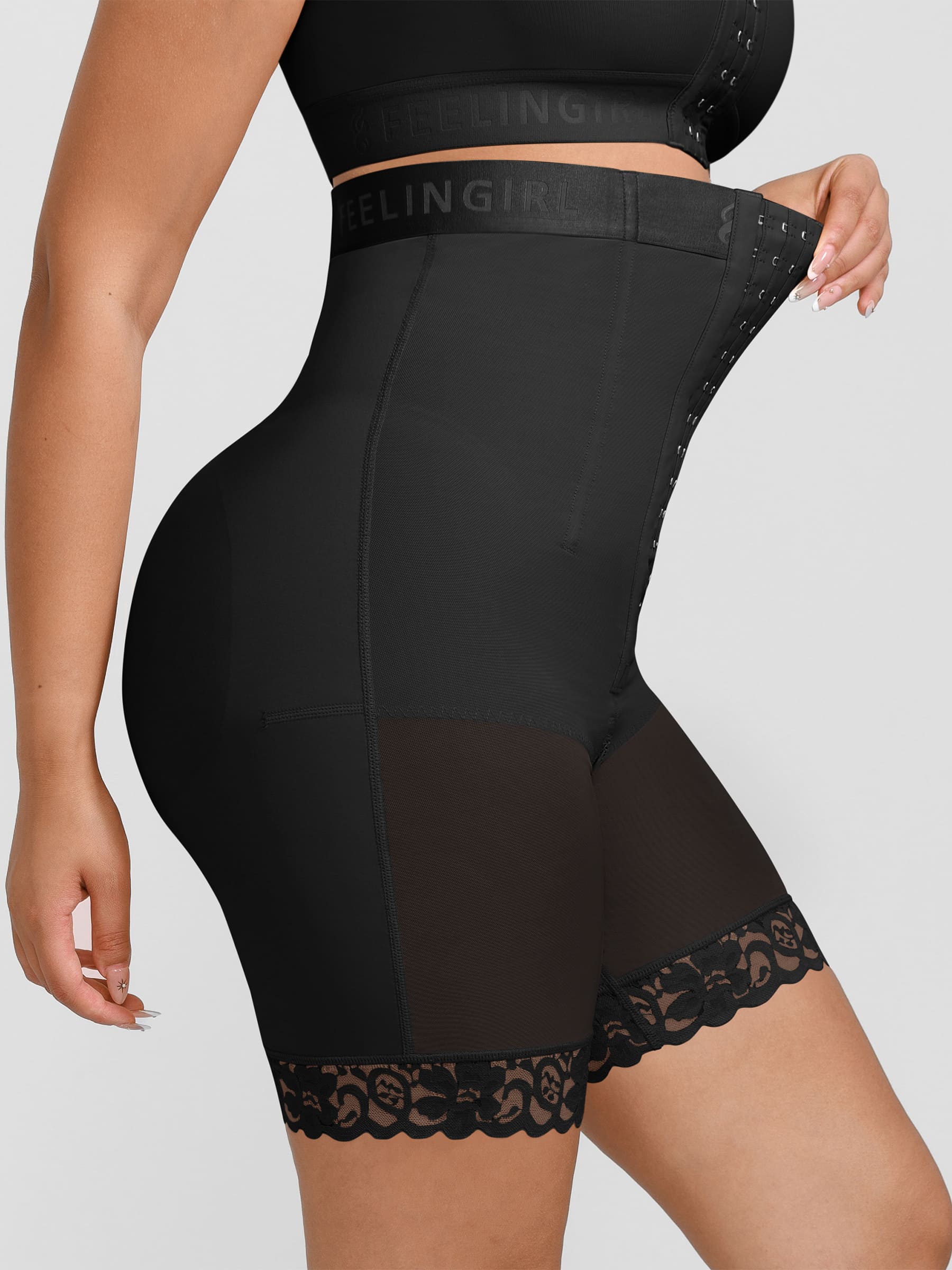 Butt Lift High-Waist Shaper Shorts - Image 11