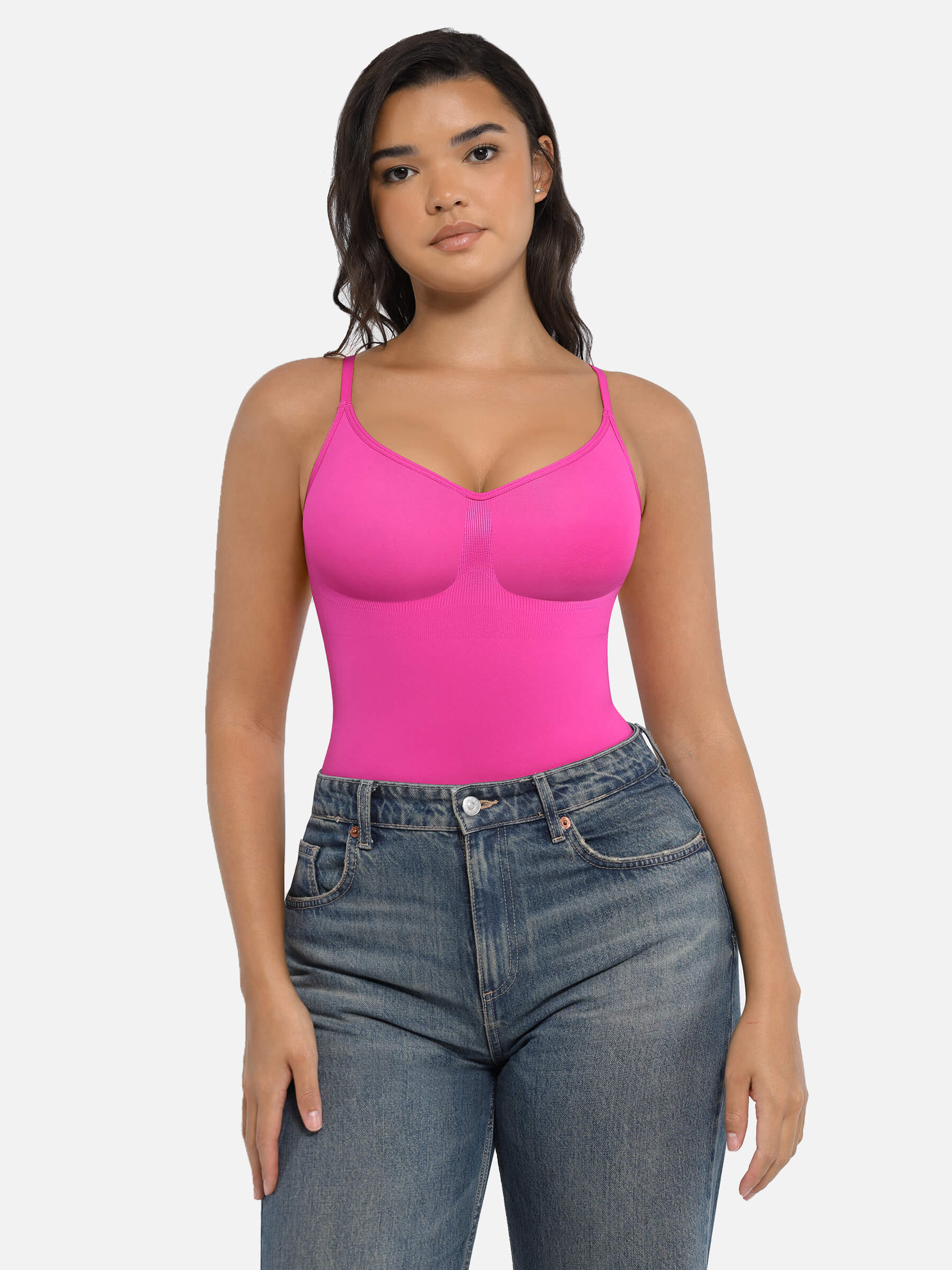 Tummy Control Seamless Ultra-Stretch Bodysuit - Image 17