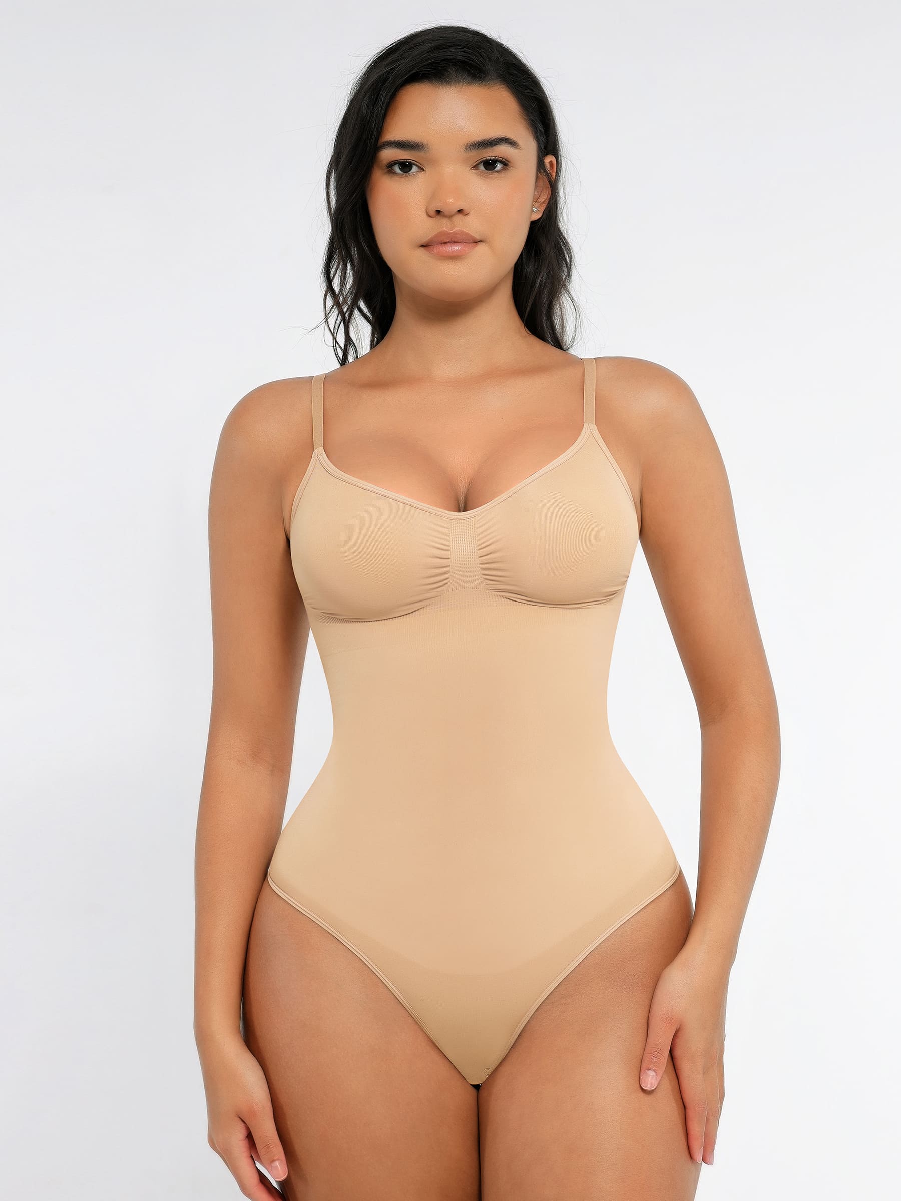 Tummy Control Seamless Ultra-Stretch Bodysuit - Image 97