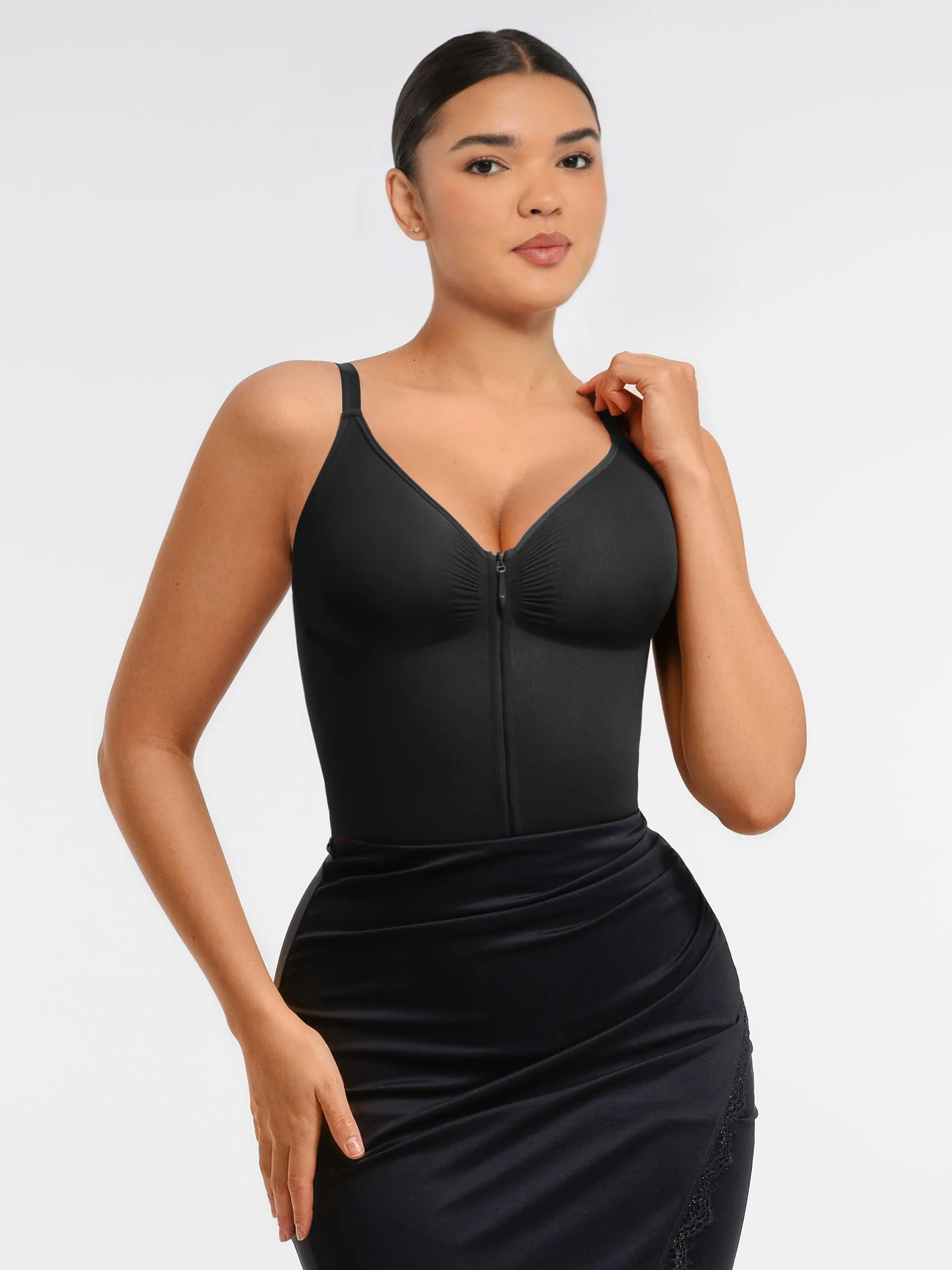 Tummy Control Seamless Zipper Bodysuit [BOGO] - Image 10