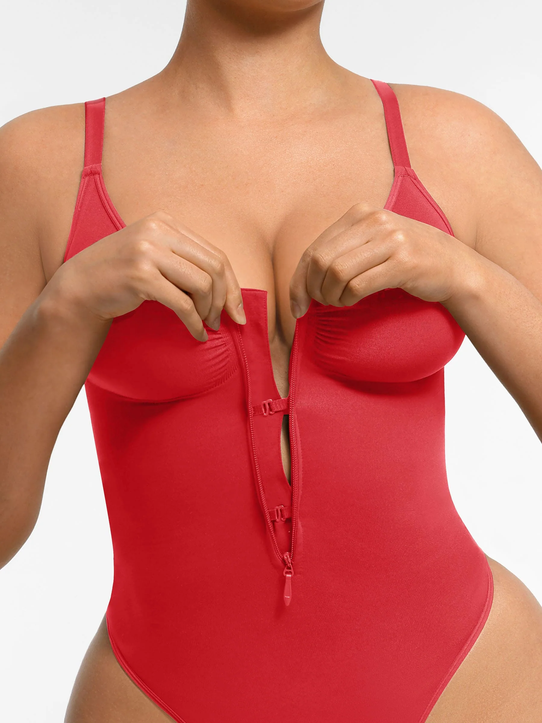 Tummy Control Seamless Zipper Bodysuit [BOGO] - Image 31