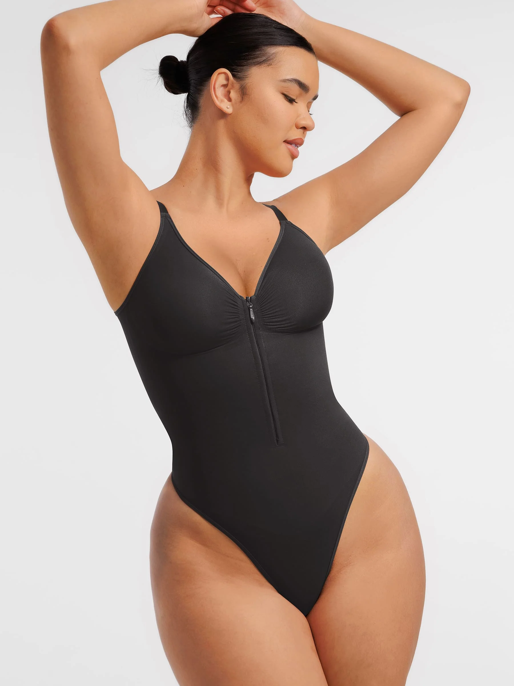 Tummy Control Seamless Zipper Bodysuit [BOGO] - Image 5