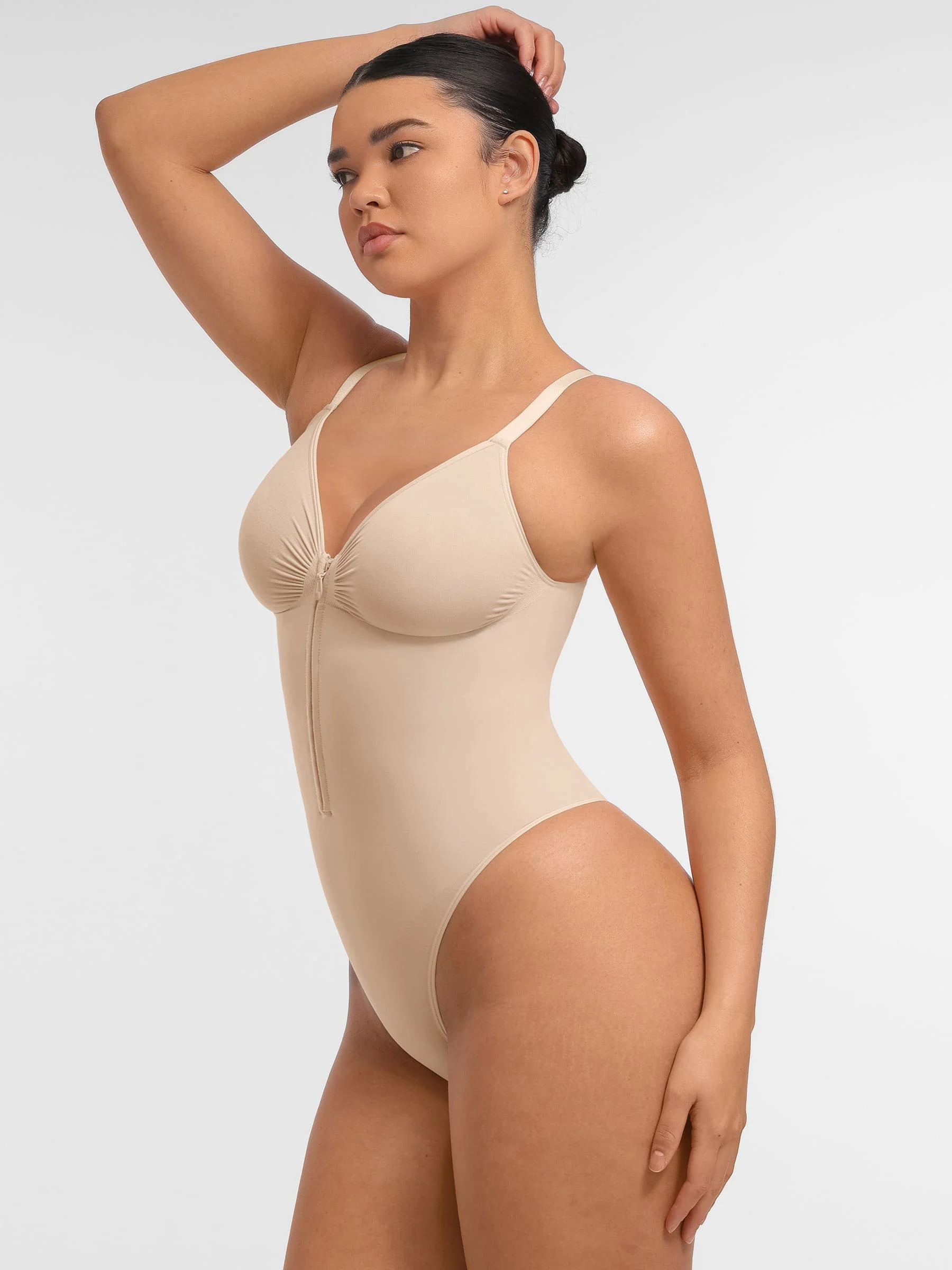 Tummy Control Seamless Zipper Bodysuit [BOGO] - Image 50