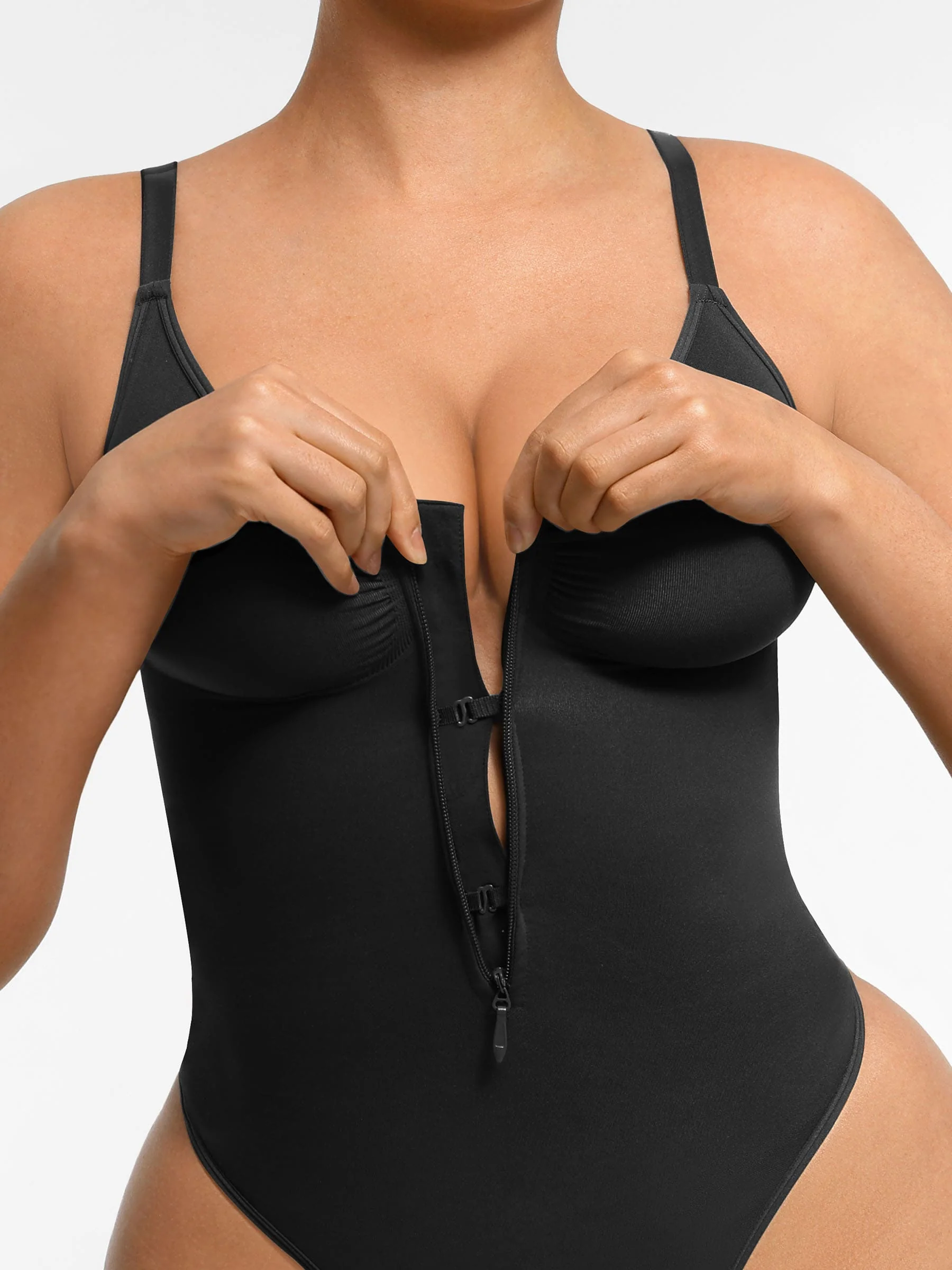 Tummy Control Seamless Zipper Bodysuit [BOGO] - Image 8