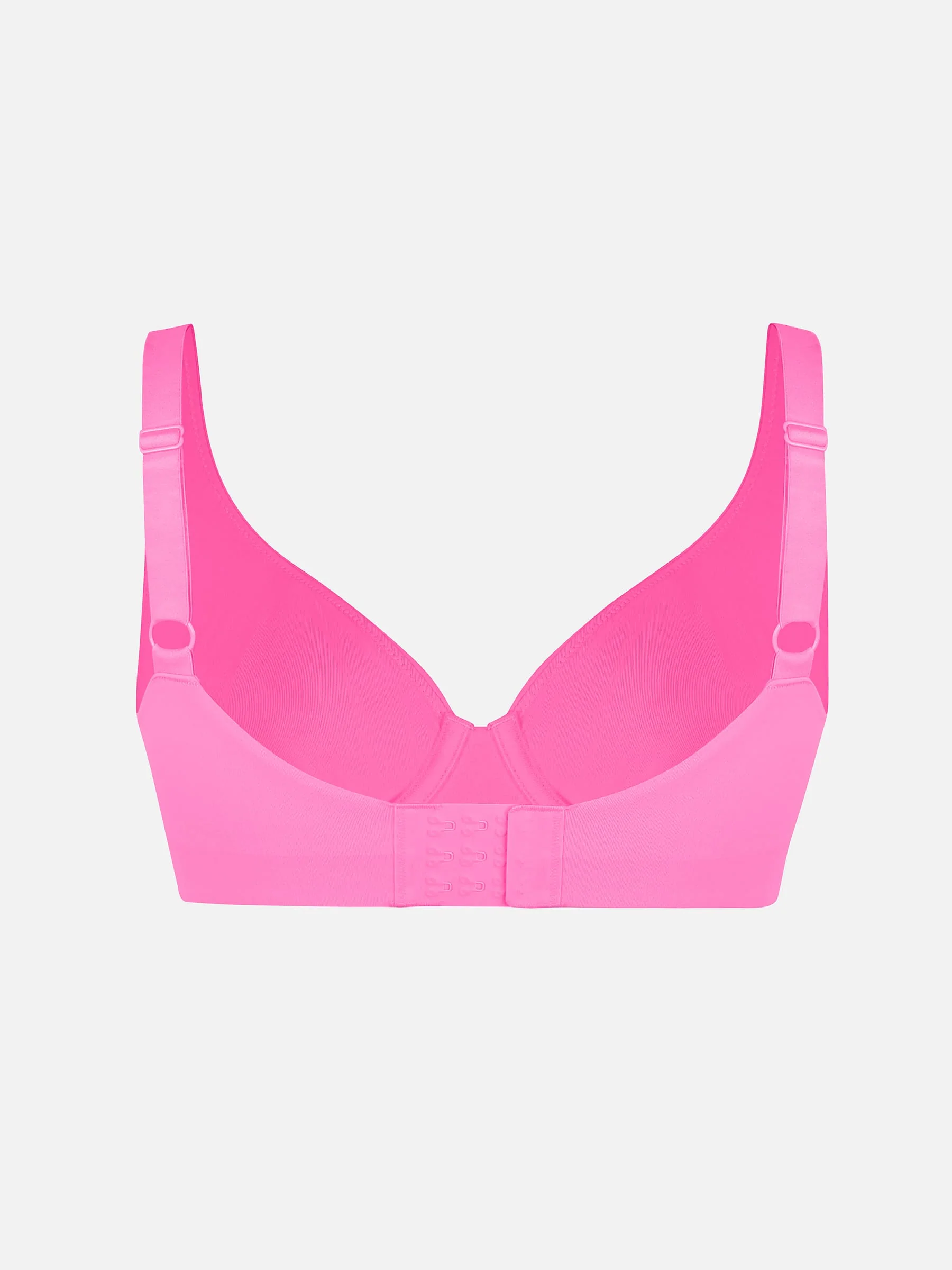 Adjustable-Strap Underwire Plunge Bra - Image 19