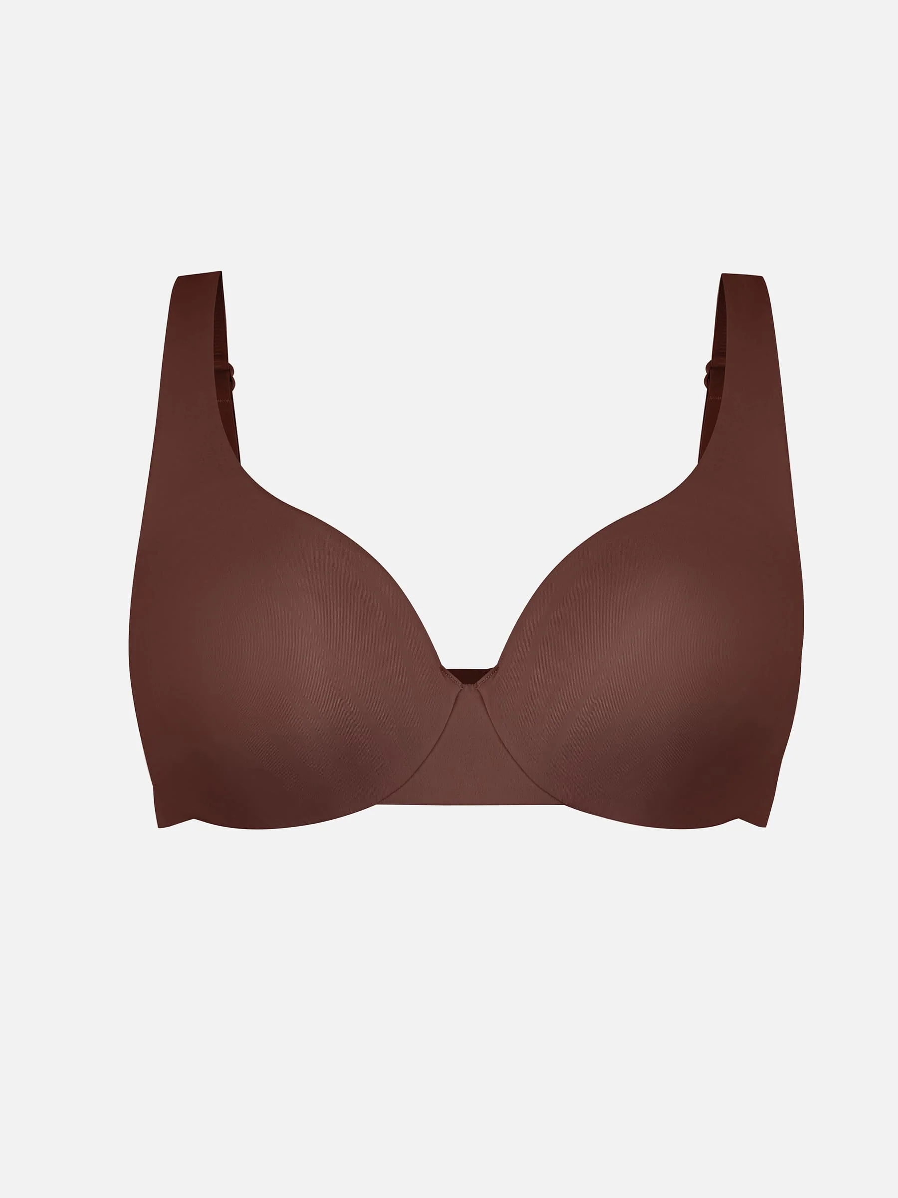 Adjustable-Strap Underwire Plunge Bra - Image 26