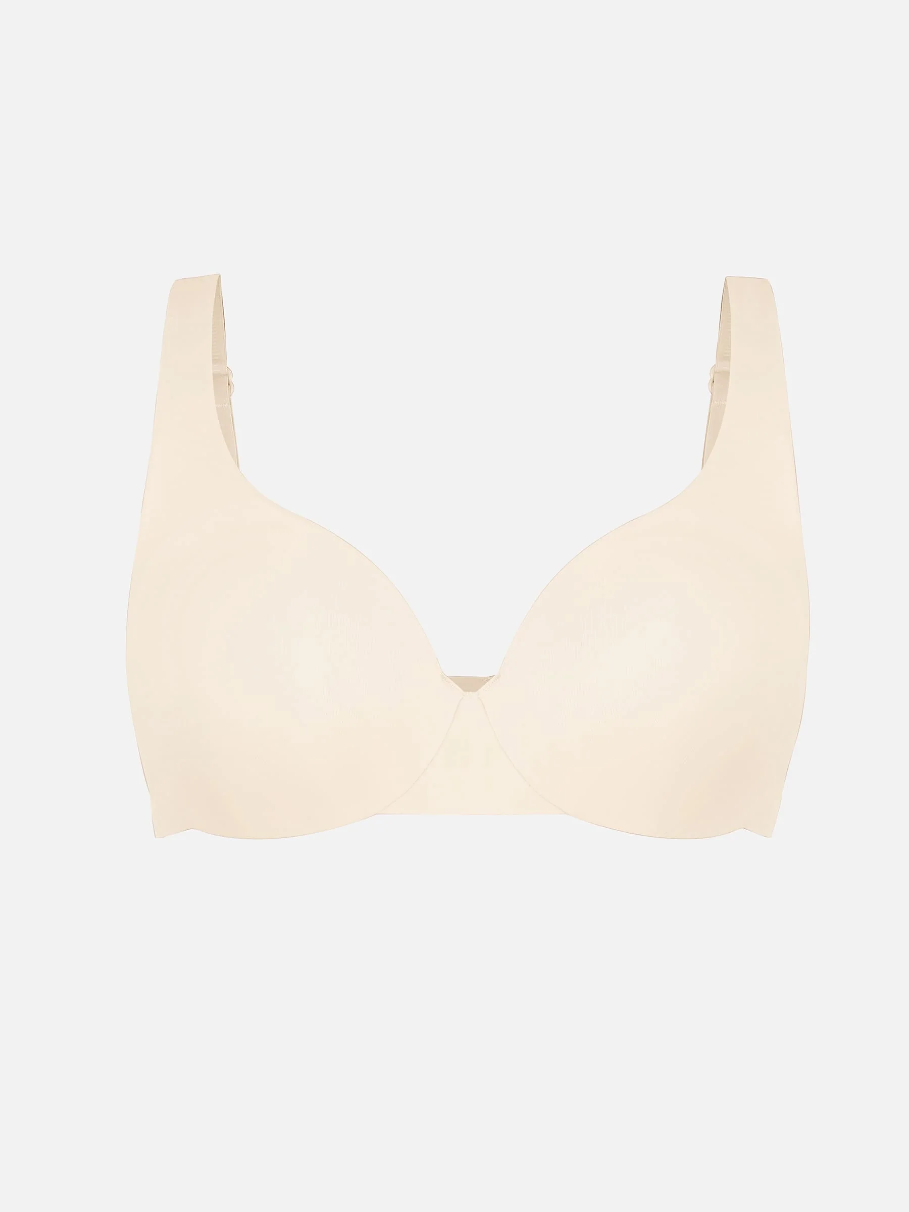 Adjustable-Strap Underwire Plunge Bra - Image 45