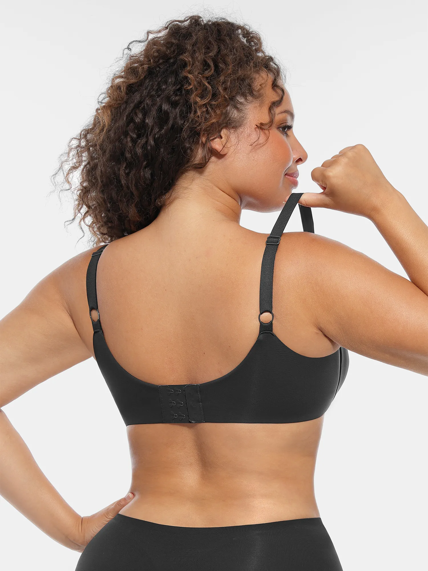 Adjustable-Strap Underwire Deep V-neck Bra Bundle - Image 15