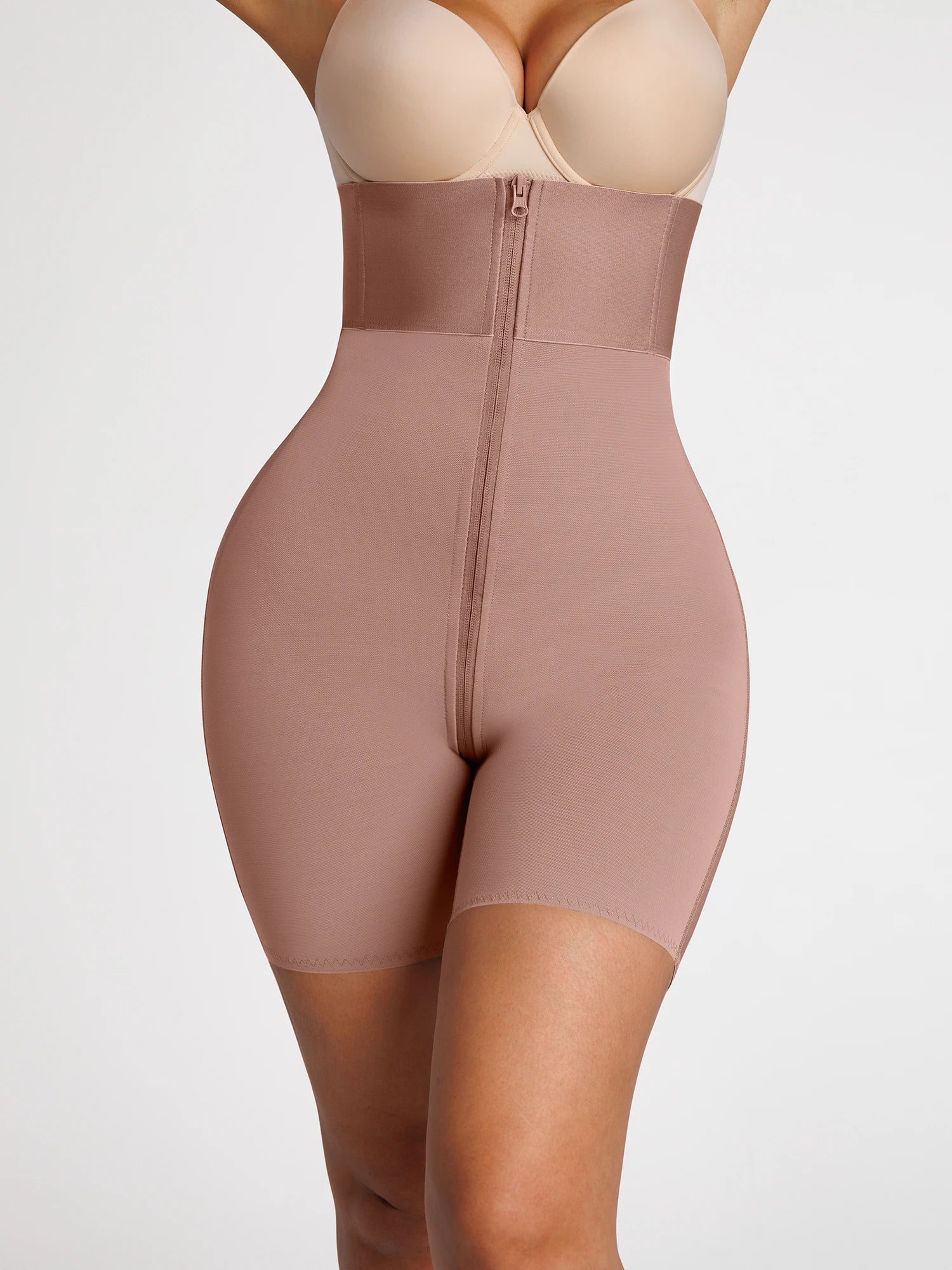 Tummy Control Wide Waistband Shaping Shorts - Image 16