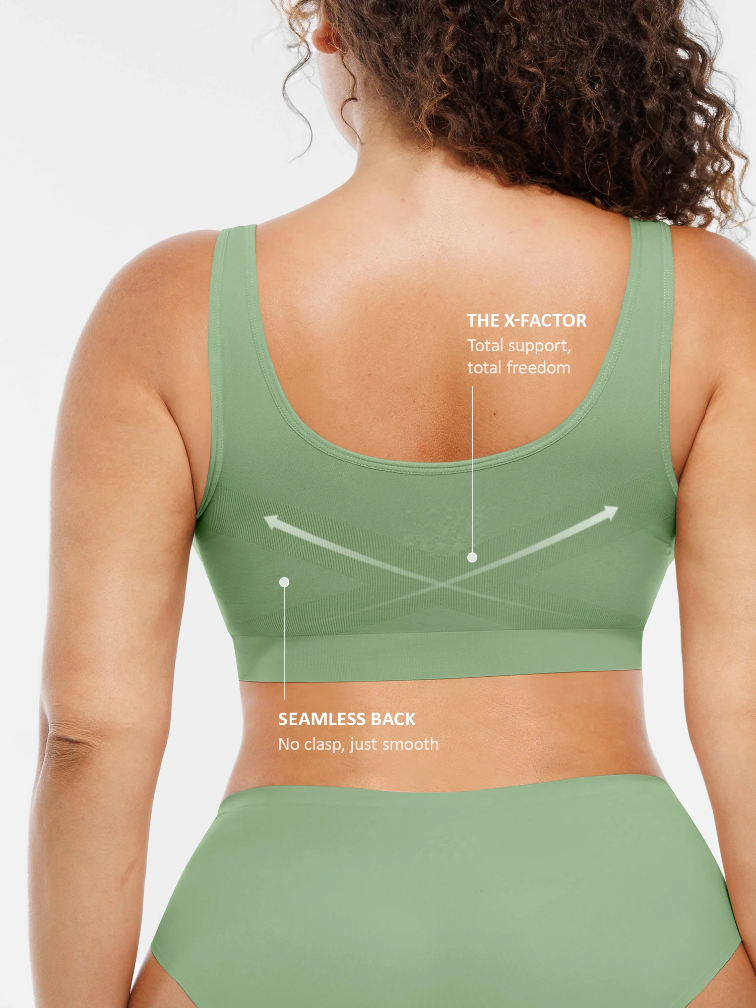 Wire-Free Wide Straps Comfort Bra [BOGO] - Image 39