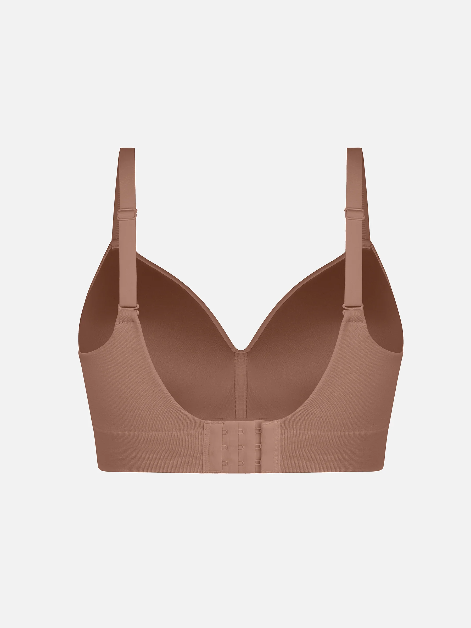 Wireless Seamless Push-Up V-neck Bra - Image 18