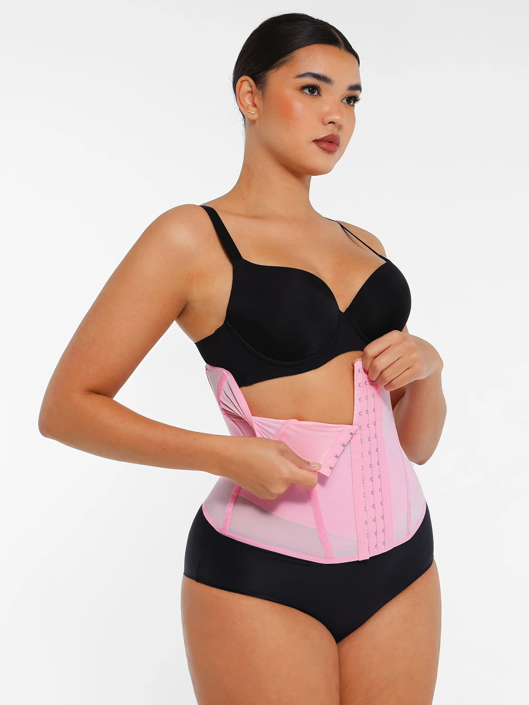 Tummy Control Breathable Mesh Waist Trainer - Image 10