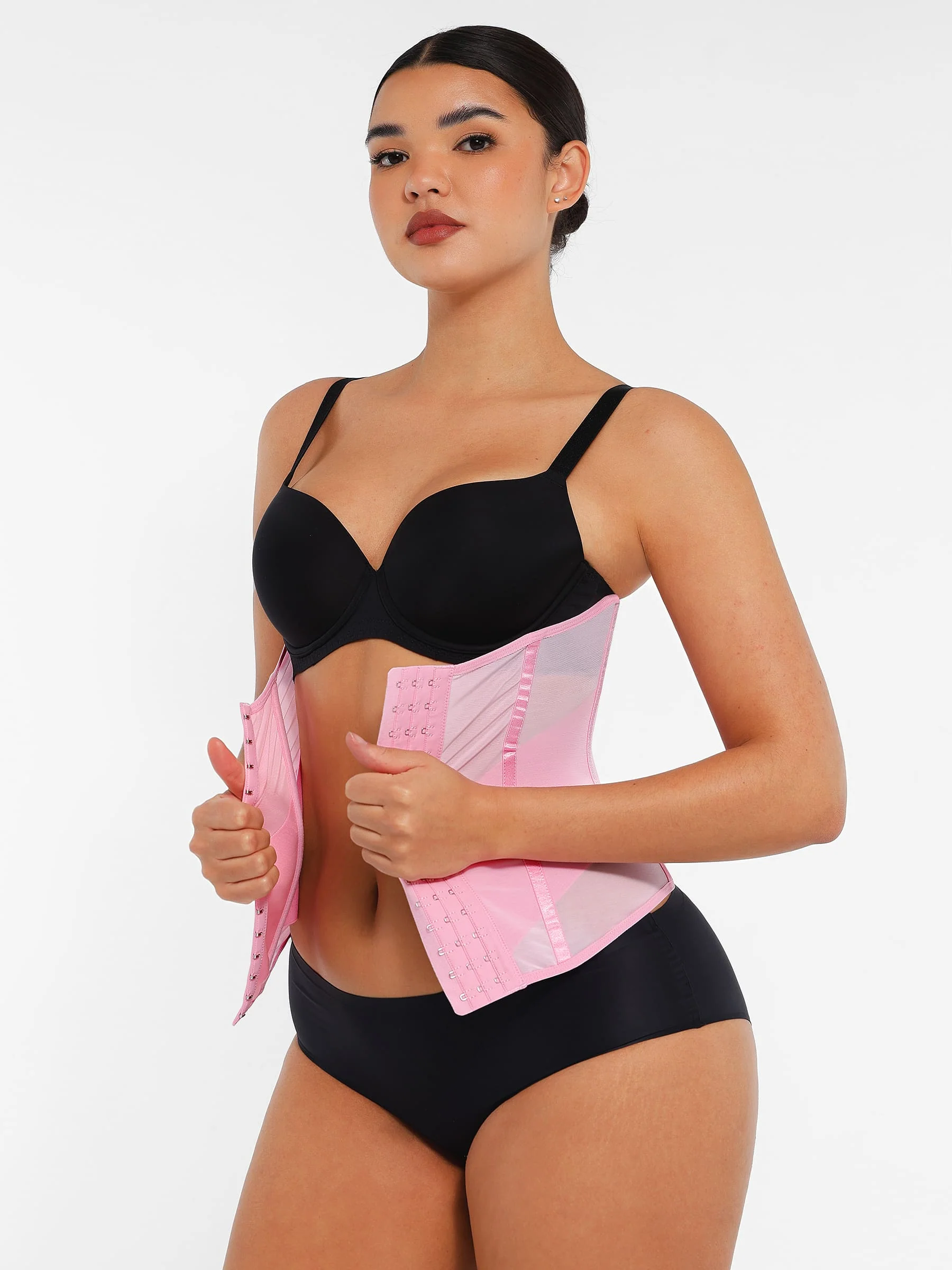 Tummy Control Breathable Mesh Waist Trainer - Image 12