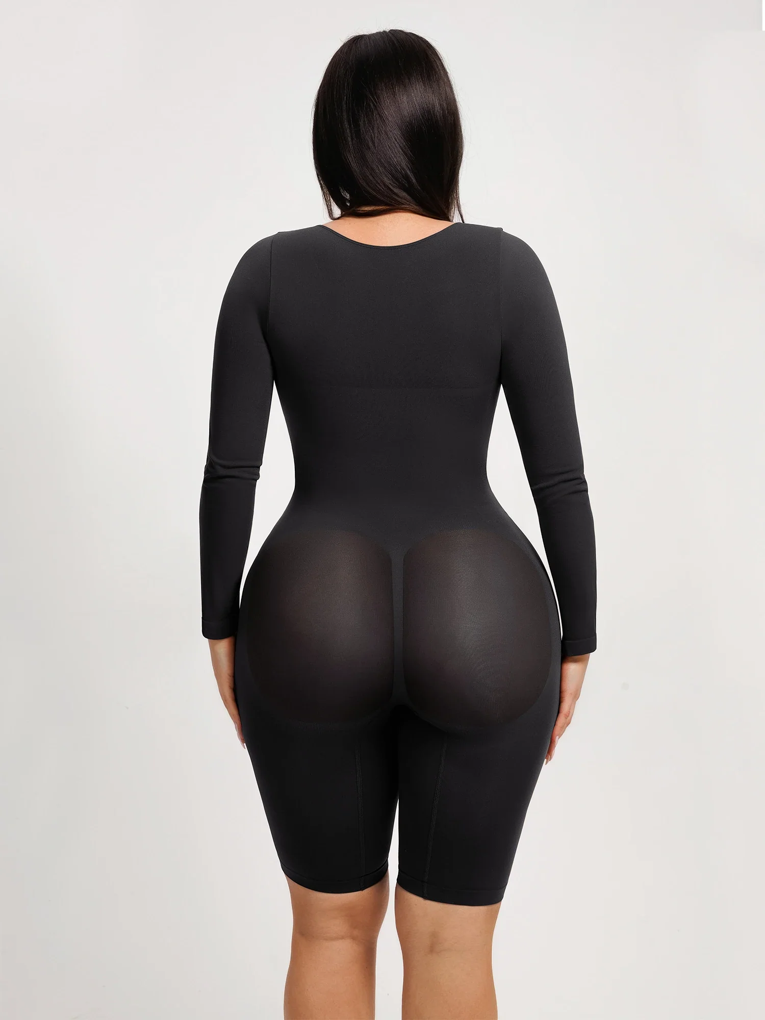 Seamless Firm Control Long Sleeve Everyday Bodysuit - Image 14
