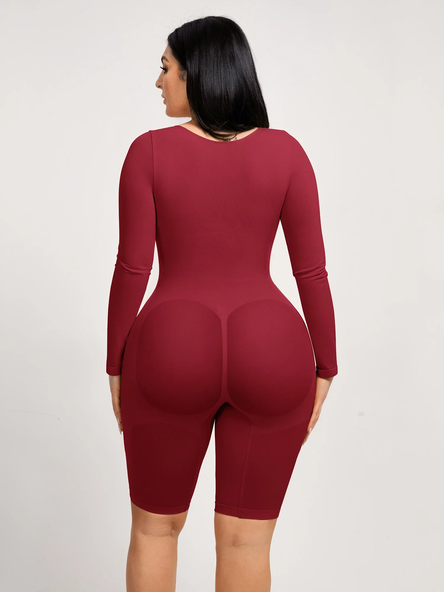 Seamless Firm Control Long Sleeve Everyday Bodysuit - Image 7