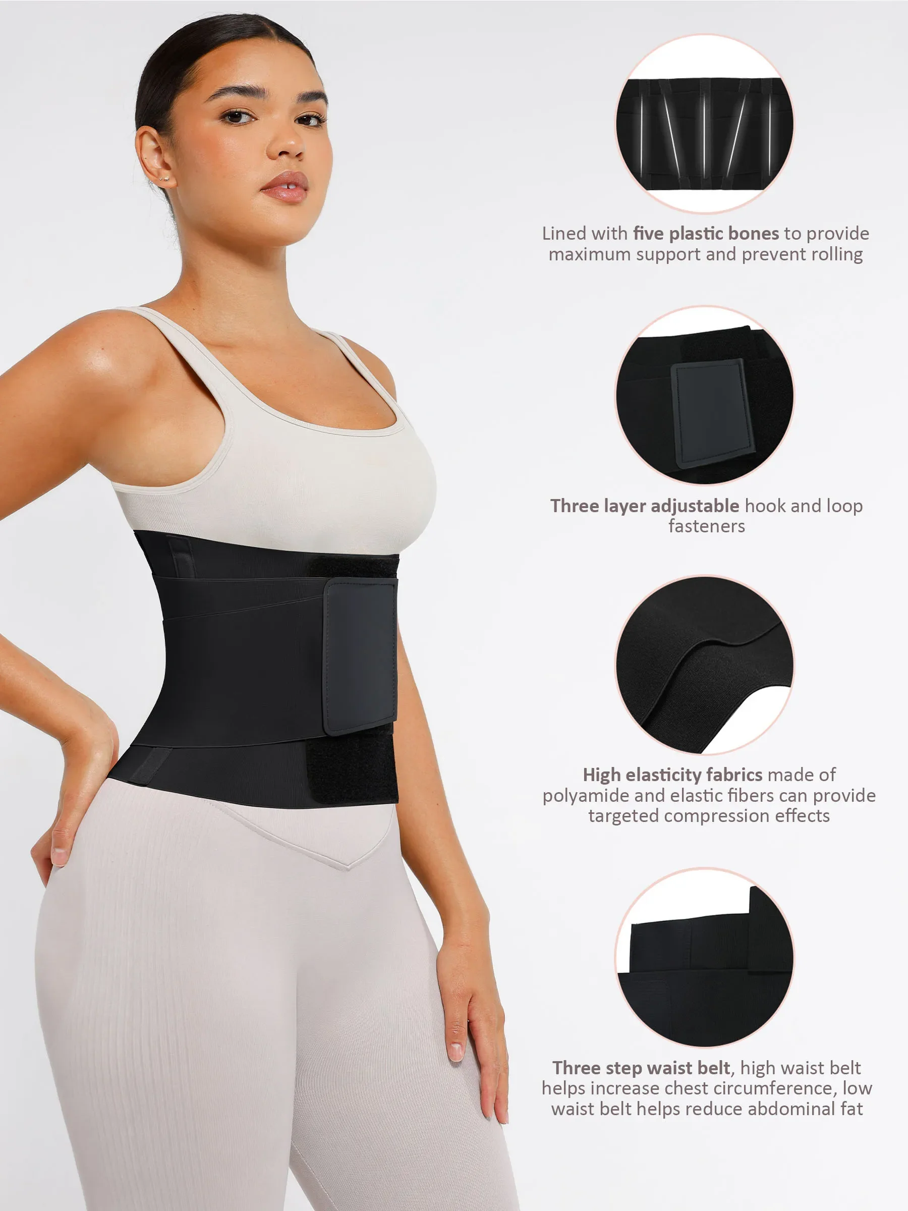 Tummy Control Adjustable Waist Trainer - Image 14
