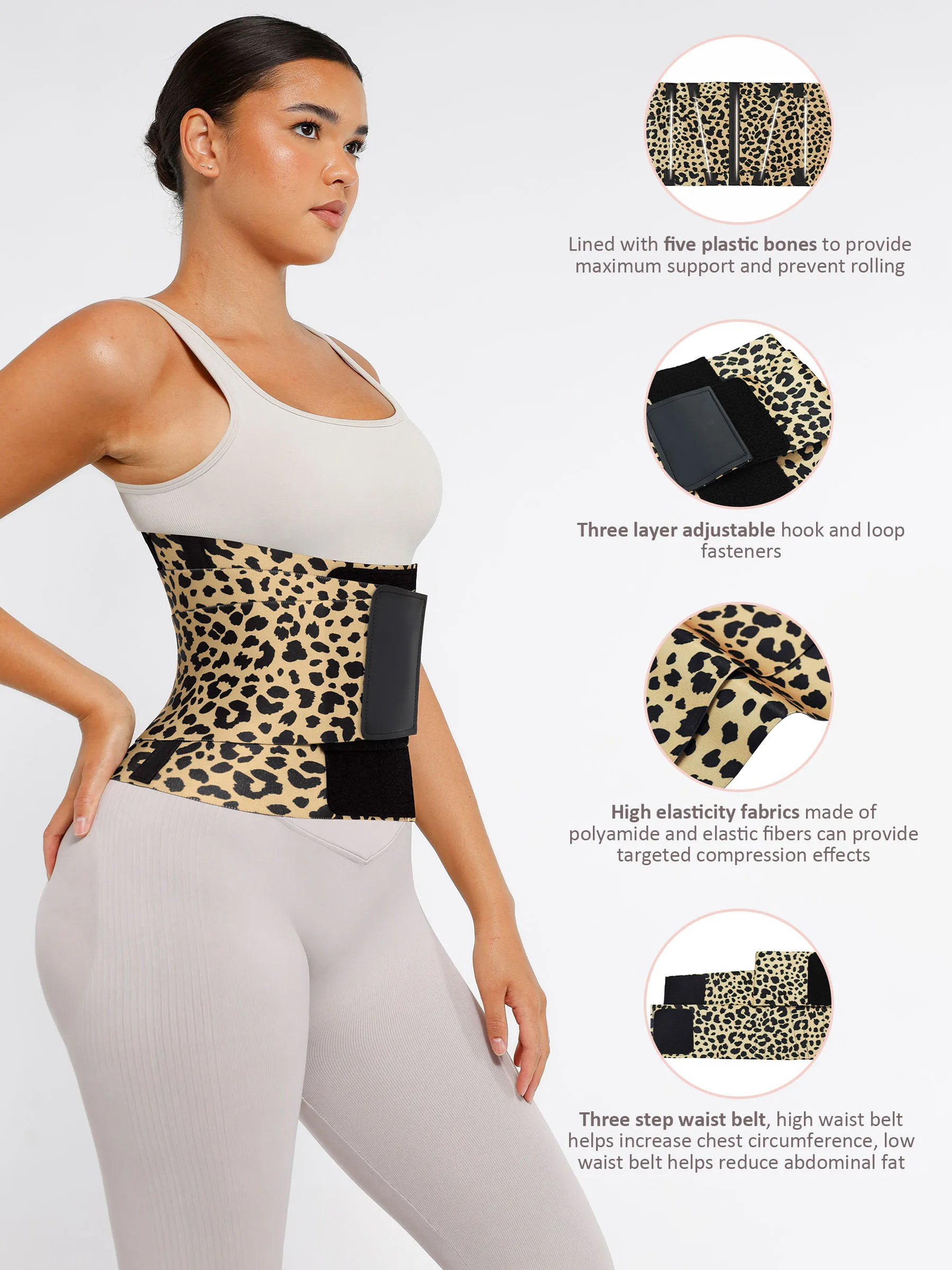 Tummy Control Adjustable Waist Trainer - Image 22