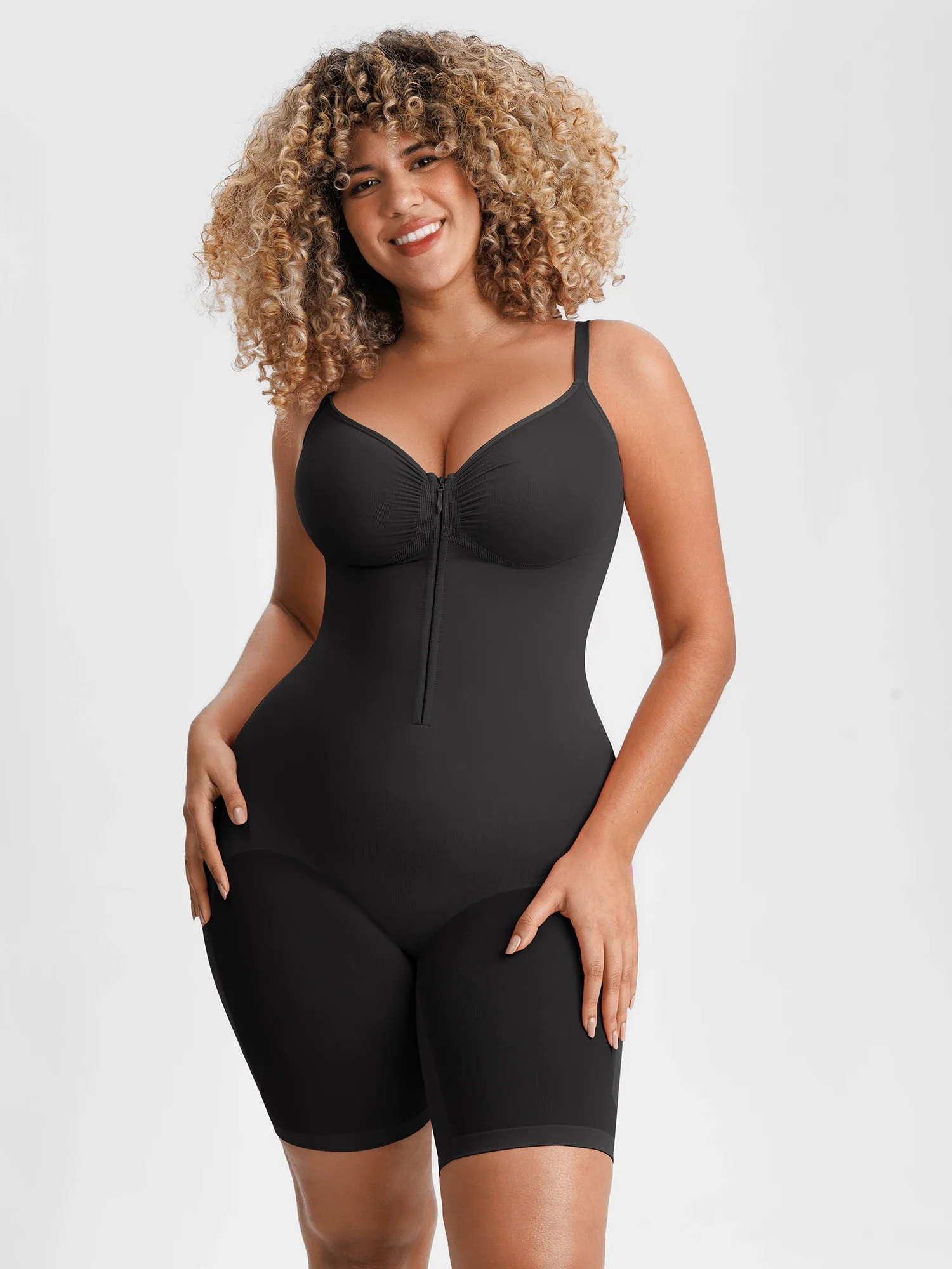 Tummy Control Seamless Stretch Bodysuit - Image 9